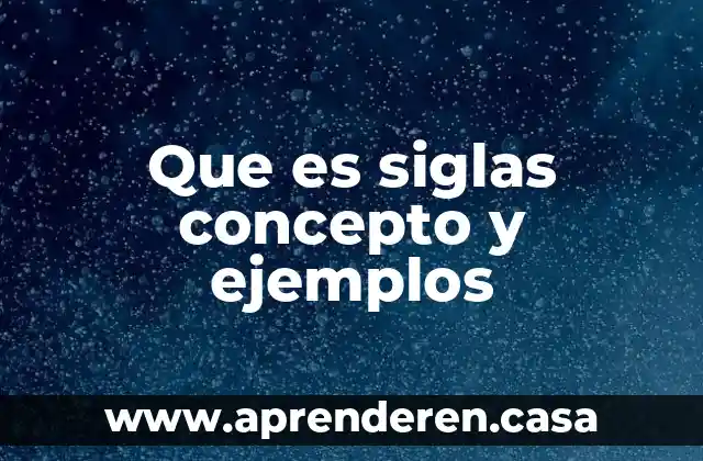 Que es pda siglas en ingles 5 Que es siglas concepto y ejemplos