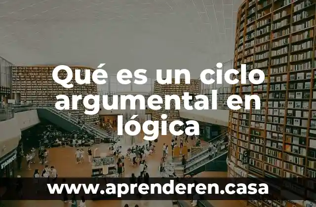Qué es un ciclo argumental en lógica