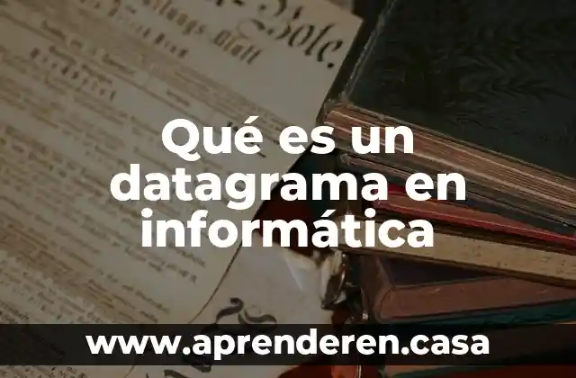 Qué es un datagrama en informática