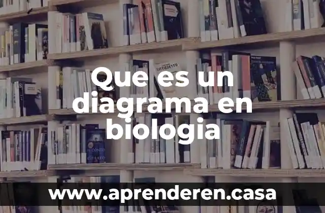 Que es un diagrama en biologia