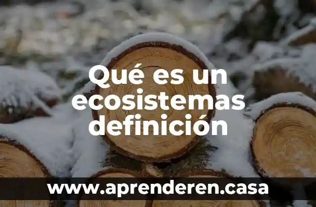 Que es un folleto informativo definicion libro 3 Qué es un ecosistemas definición