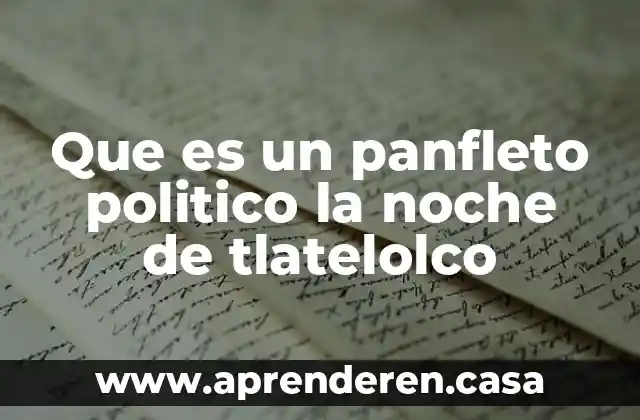Qué es totalitarismo político 4 Que es un panfleto politico la noche de tlatelolco