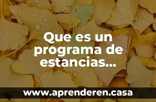Que es un organismo acreditadores en turismo 4 Que es un programa de estancias relacionado al turismo