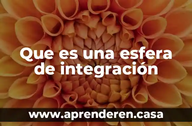 Que es un adc de integracion simple en electronica 5 Que es una esfera de integración