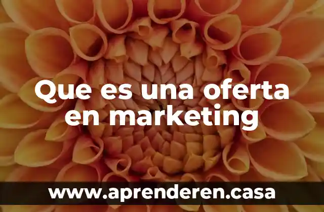 Que es la disonancia cognitiva en marketing 4 Que es una oferta en marketing