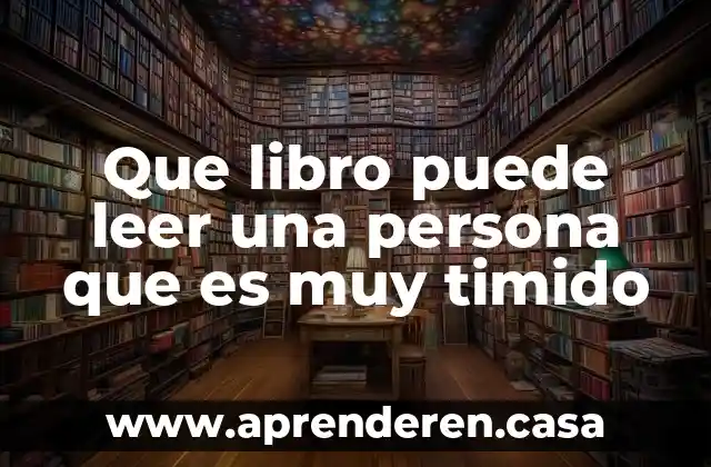 Que es muy conocido en brasil 8 Que libro puede leer una persona que es muy timido