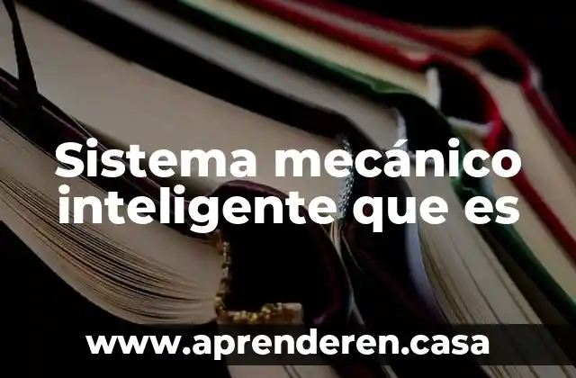 Que es miscibilidad en un sistema de refrigeracion 5 Sistema mecánico inteligente que es