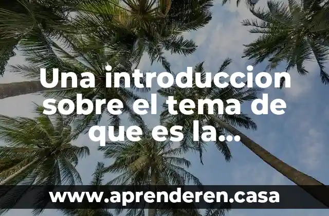 Una introduccion sobre el tema de que es la psicologia